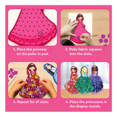 Skillmatics: Poke-in Art - Magical Princesses | No Mess Art for Kids