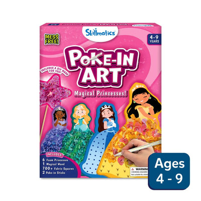 Skillmatics: Poke-in Art - Magical Princesses | No Mess Art for Kids