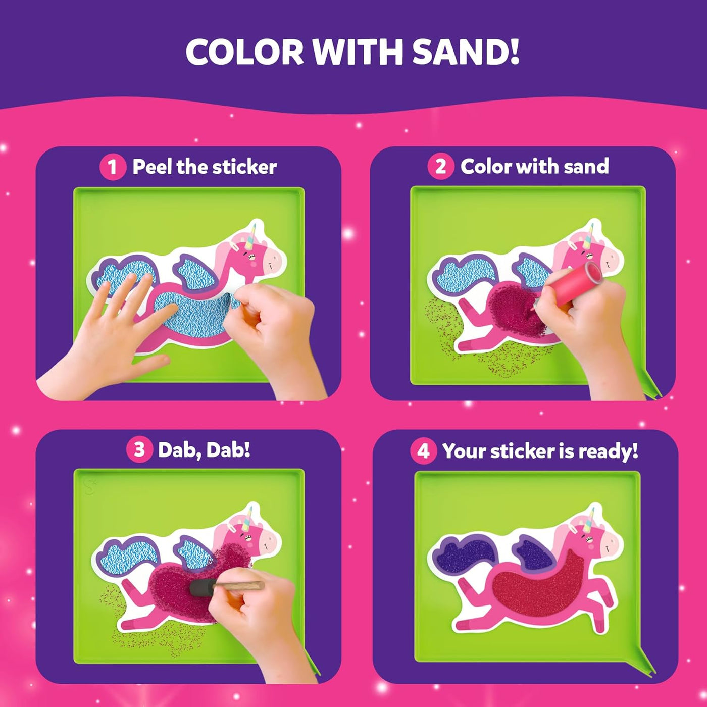 Skillmatics: Sand-Tastic Art- Unicorn & Princess