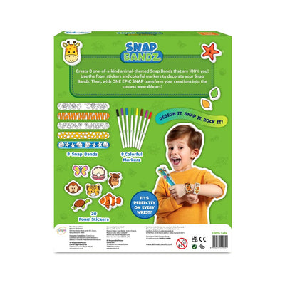 Skillmatics: Snap Bandz - Animal Friends | DIY Art & Craft Activity
