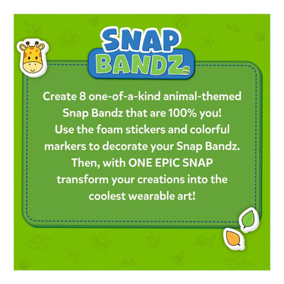 Skillmatics: Snap Bandz - Animal Friends | DIY Art & Craft Activity