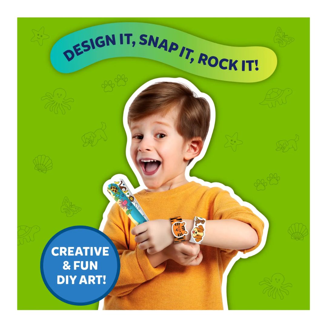 Skillmatics: Snap Bandz - Animal Friends | DIY Art & Craft Activity