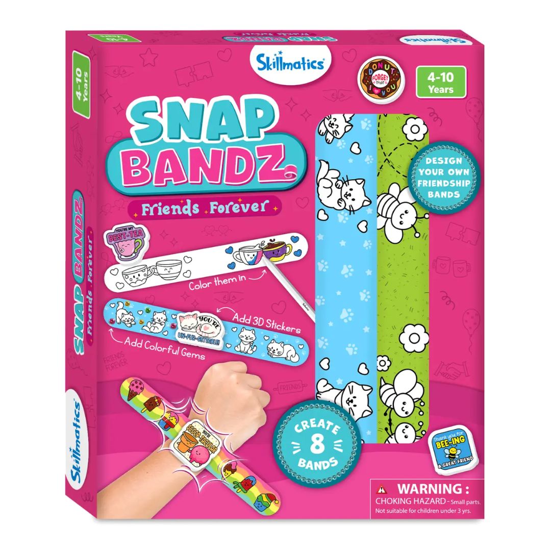 Skilmatics: Snap Bandz Friends Forever | DIY Art & Craft Activity