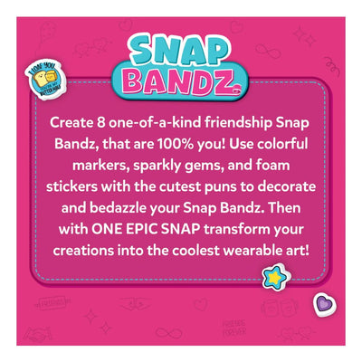 Skilmatics: Snap Bandz Friends Forever | DIY Art & Craft Activity
