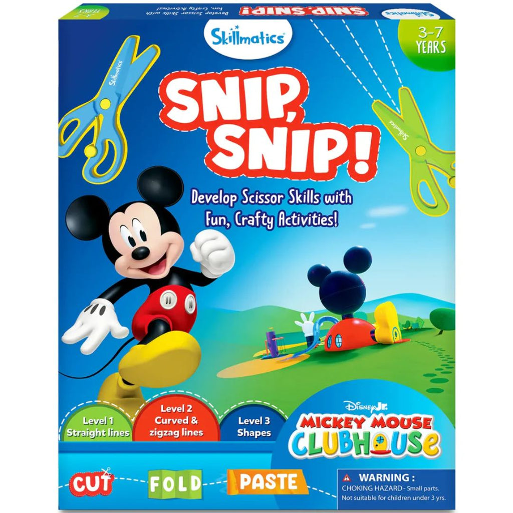 Skillmatics: Snip Snip Mickey Mouse Clubhouse