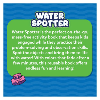 Skillmatics: Water Spotter - Animals At Play Reusable Search & Find Book