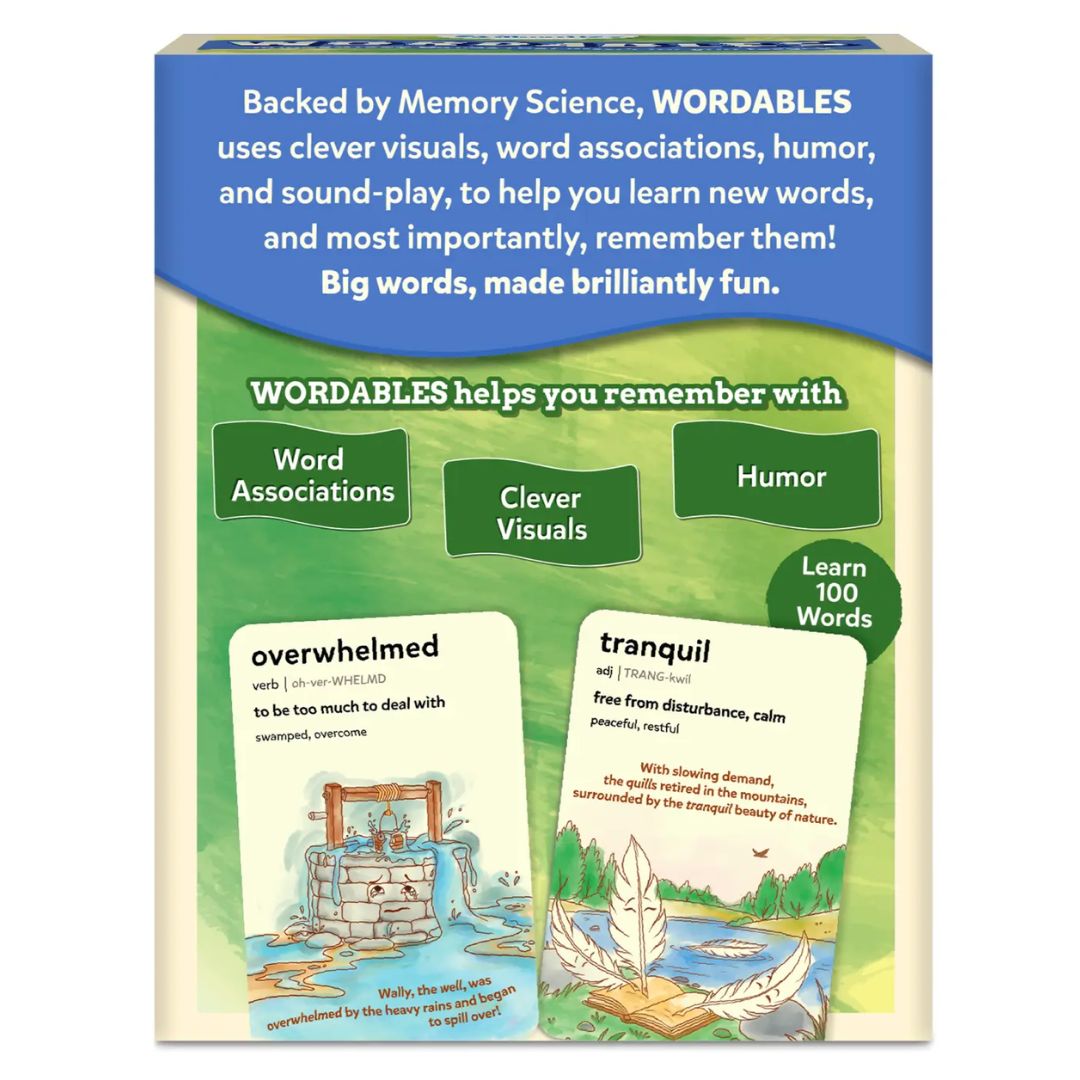Skillmatics: Wordables - Level 1 Vocabulary Flash Cards