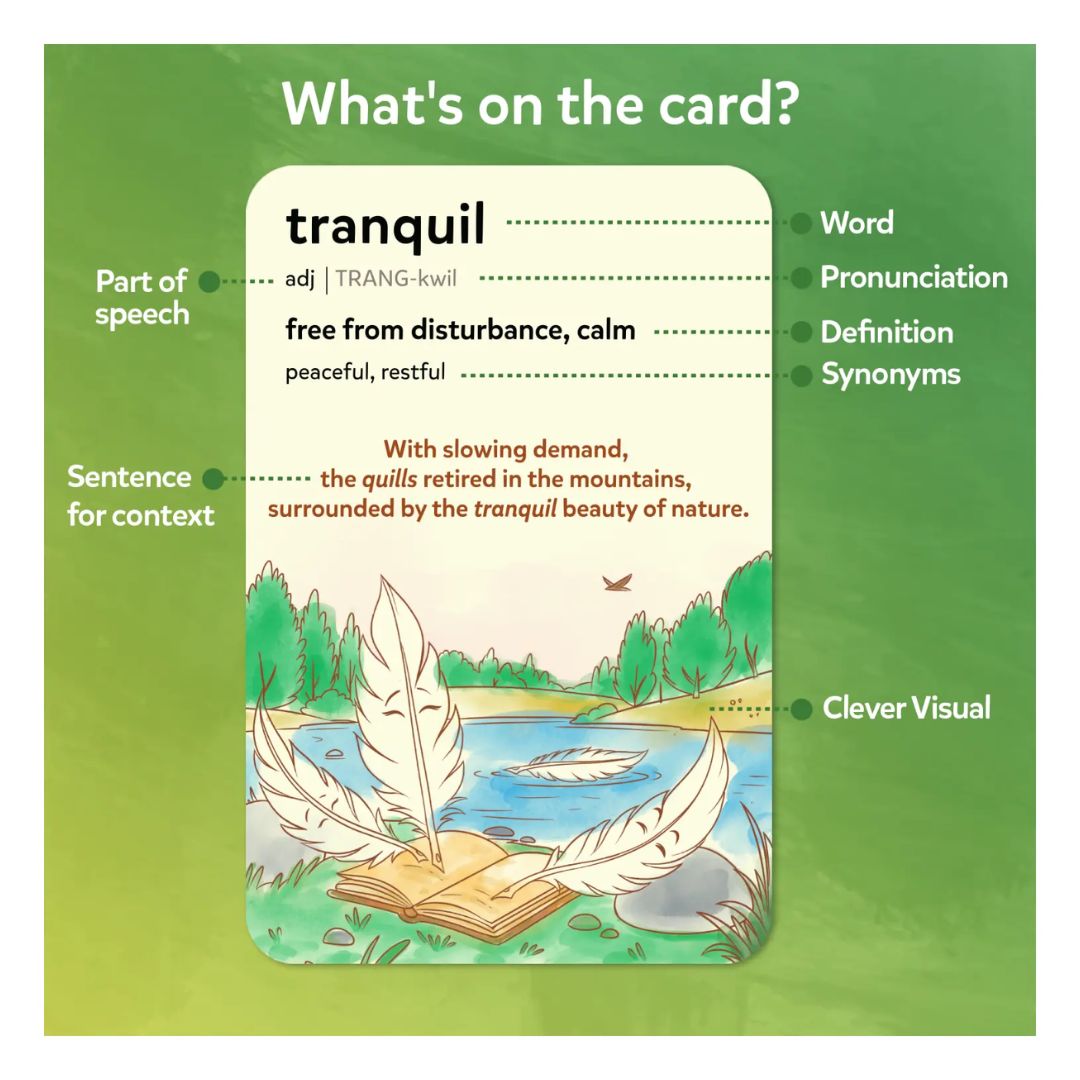 Skillmatics: Wordables - Level 1 Vocabulary Flash Cards