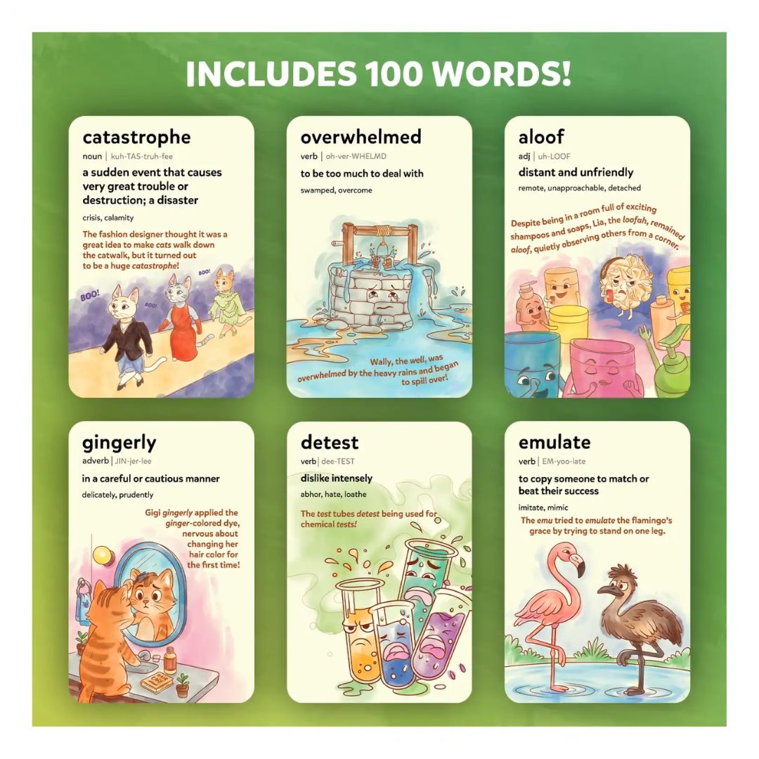 Skillmatics: Wordables - Level 1 Vocabulary Flash Cards