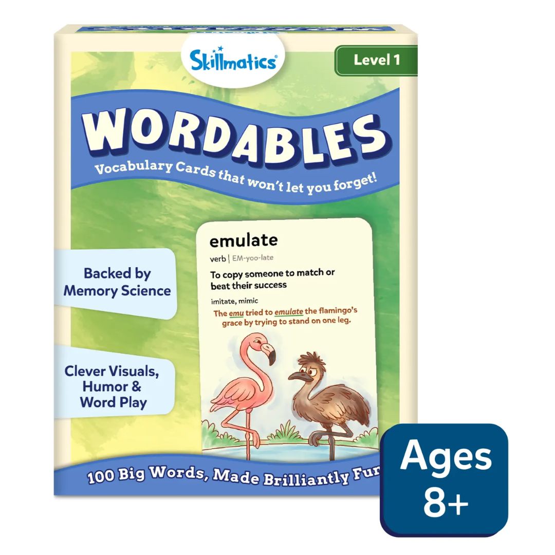 Skillmatics: Wordables - Level 1 Vocabulary Flash Cards