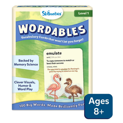 Skillmatics: Wordables - Level 1 Vocabulary Flash Cards