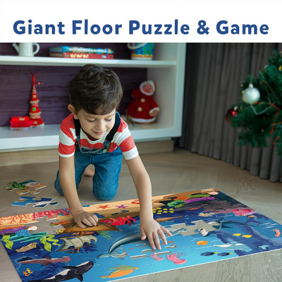 Skillmatics: Piece & Play: Underwater Animals | Floor Puzzle