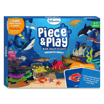 Skillmatics: Piece & Play: Underwater Animals | Floor Puzzle