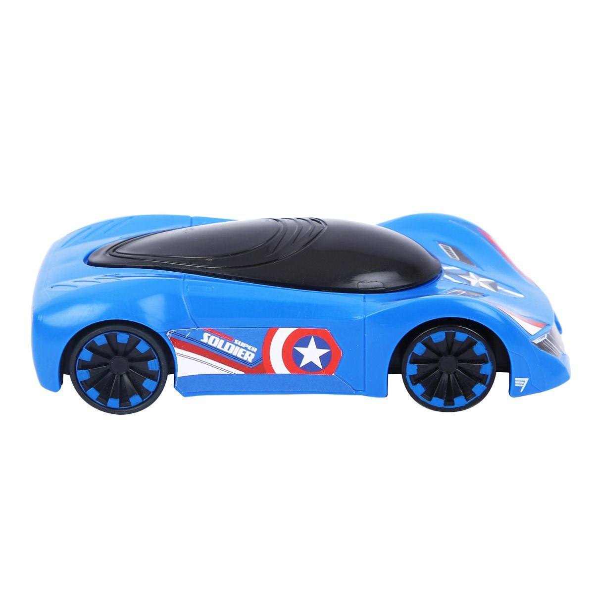 Skoodle Marvel Pull-Back Hyper Car - Captain America