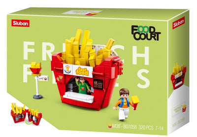 Sluban Food Court French Frites Shop Set 320 Pcs