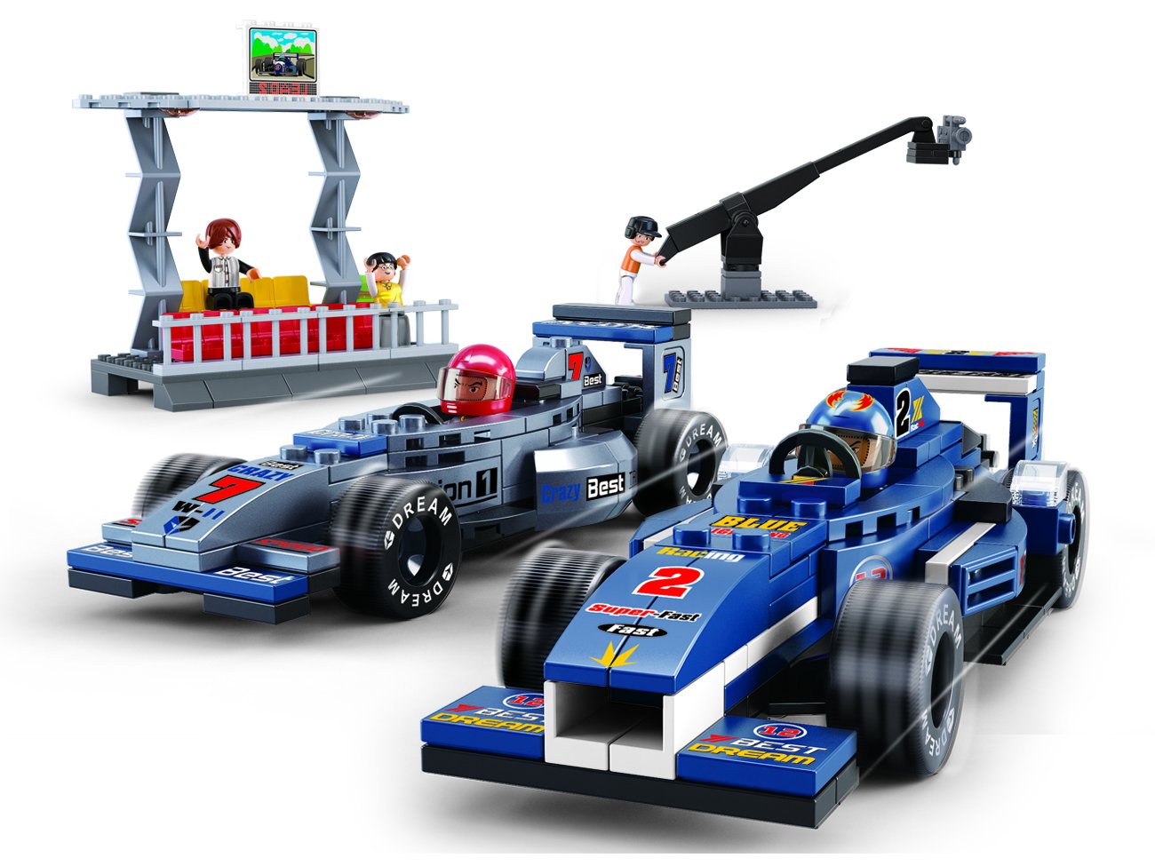 Sluban Formula Racing Team Set 300 Pcs