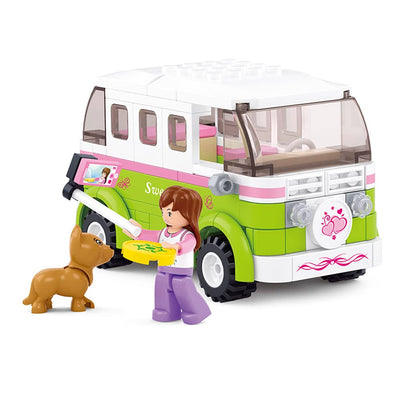 Sluban Girl's Dream Touring Wagon Set