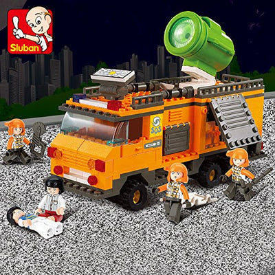 Sluban Rescue Lighting Vehicle Set 268 Psc