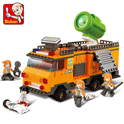 Sluban Rescue Lighting Vehicle Set 268 Psc