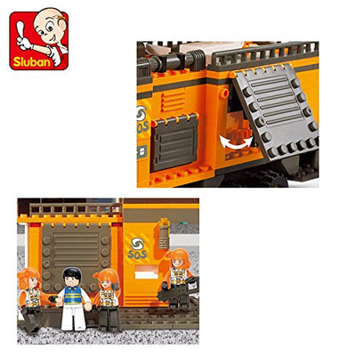 Sluban Rescue Lighting Vehicle Set 268 Psc