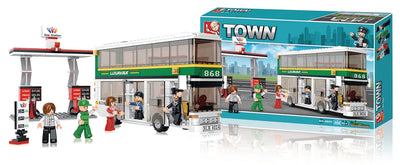 Sluban Town Double-Decker Bus Set