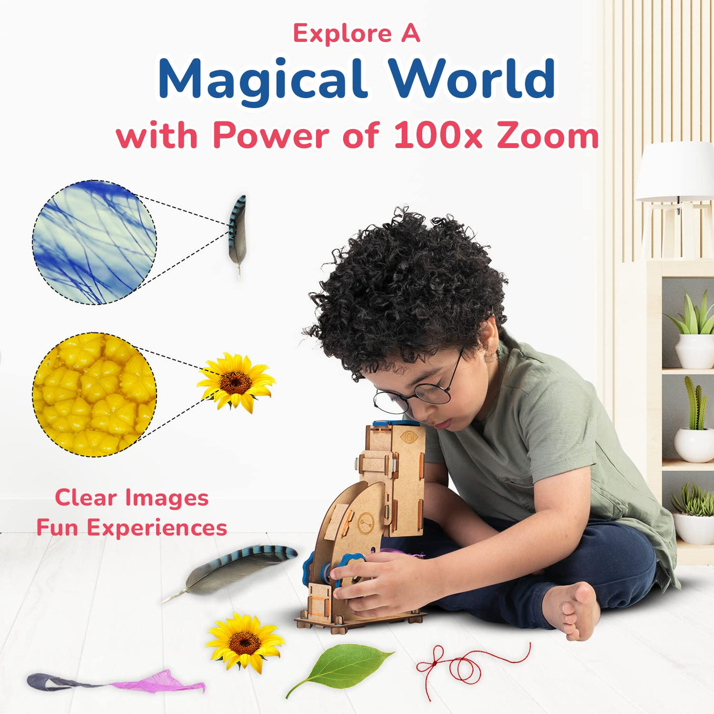 Microscope - STEM DIY Kit | Smartivity