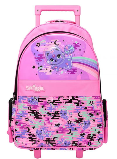 Smiggle Away Light Up Trolley Backpack