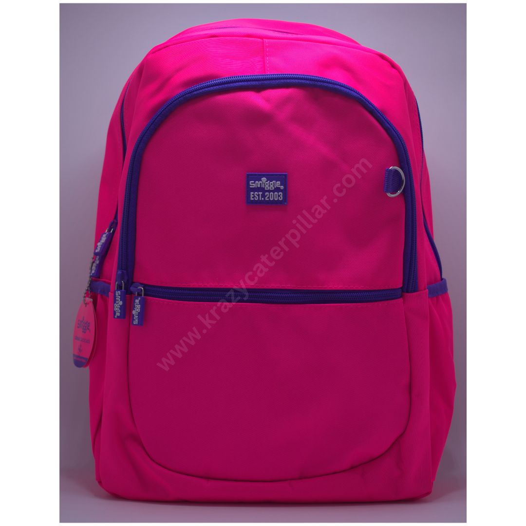 Smiggle Classic Backpack - Pink Purple