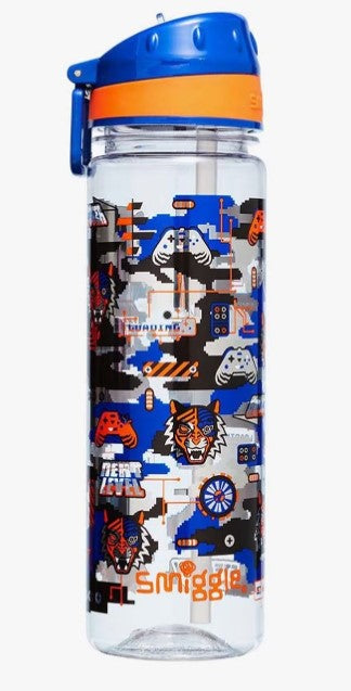 Smiggle Drink Up Bottle - Gameing Theme