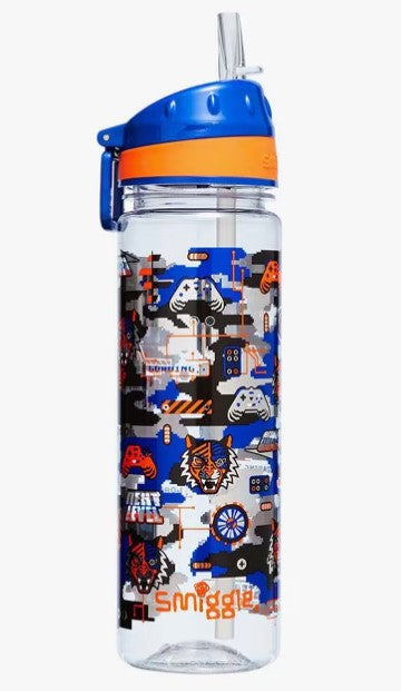 Smiggle Drink Up Bottle - Gameing Theme