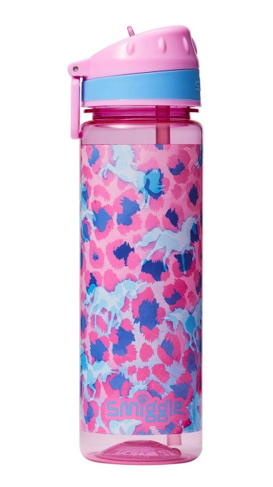 Smiggle Drink Up Bottle  Unicorn - Pink