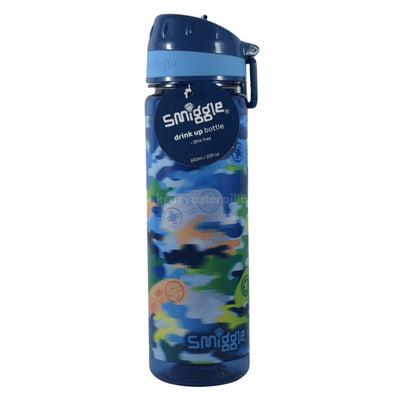 Smiggle Epic Adventures Drink Up Bottle - Blue