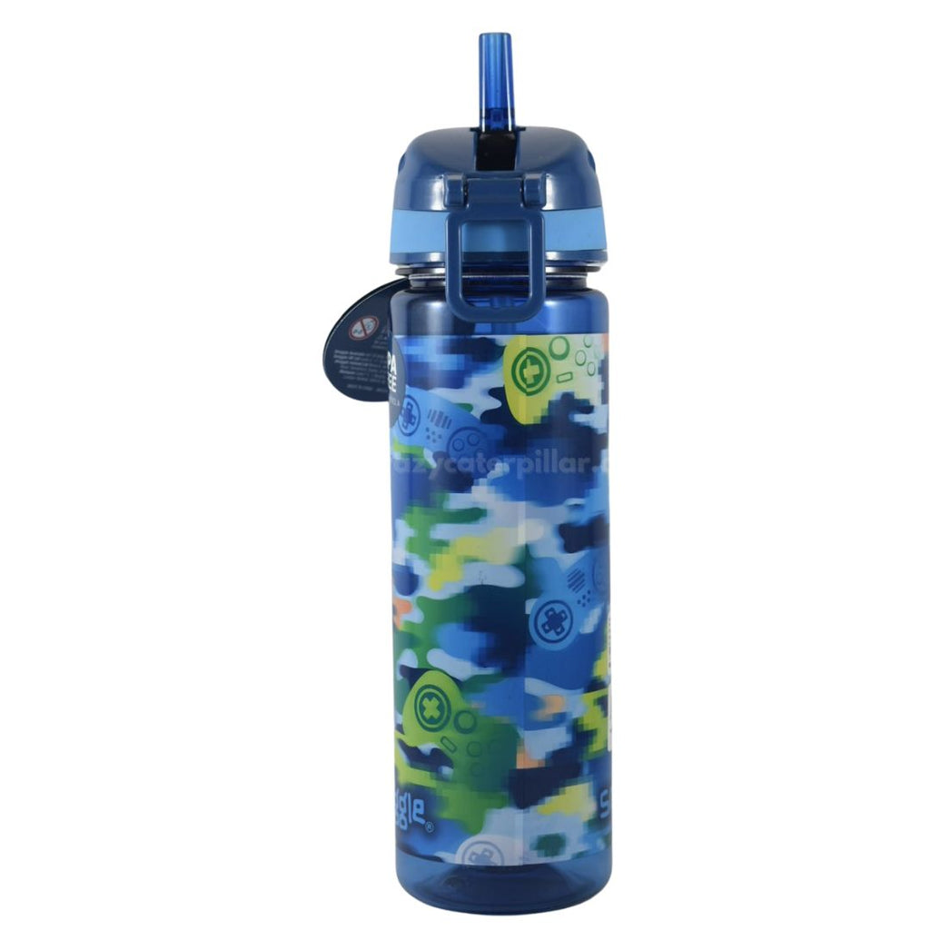 Smiggle Epic Adventures Drink Up Bottle - Blue