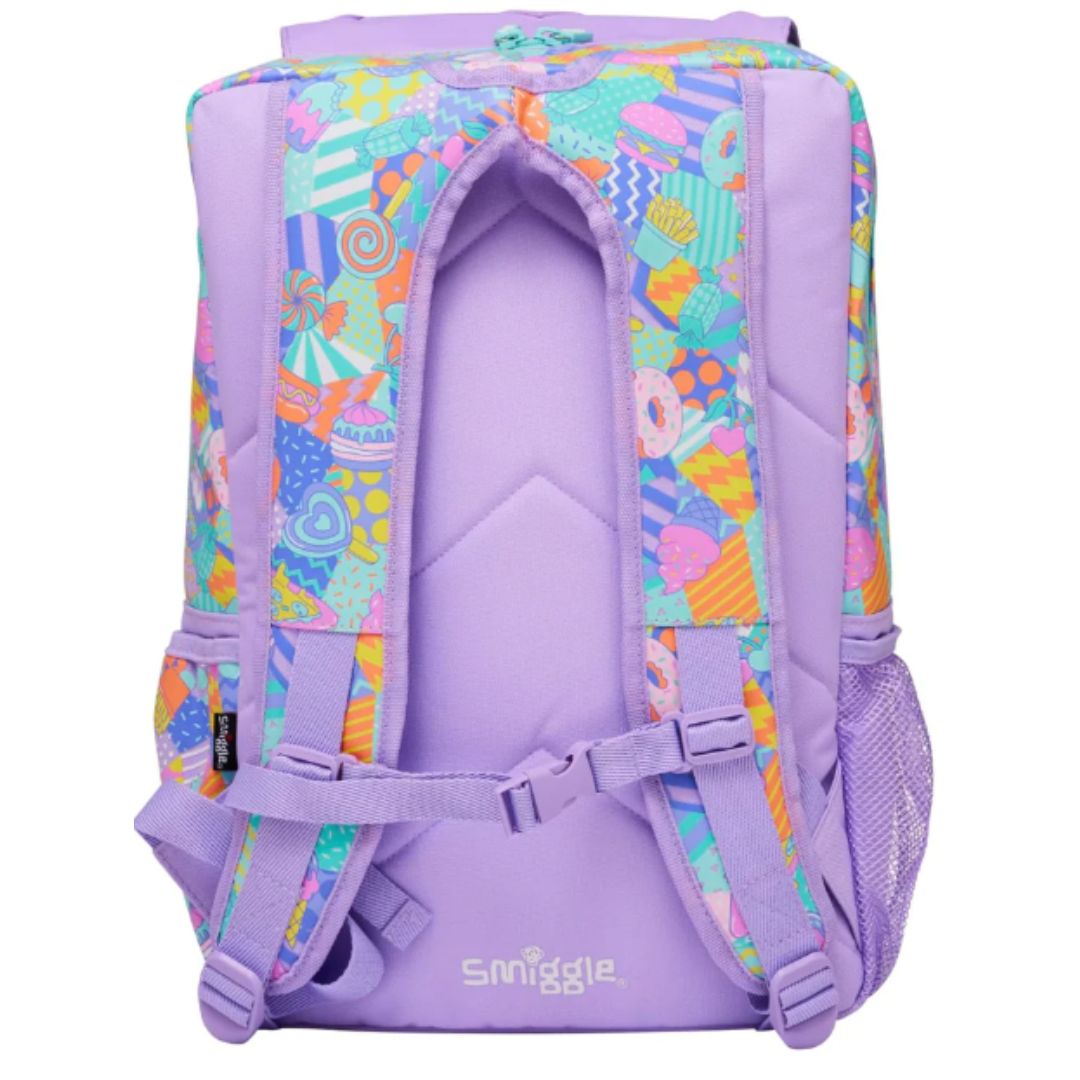 Smiggle Foldover Backpack Lilac