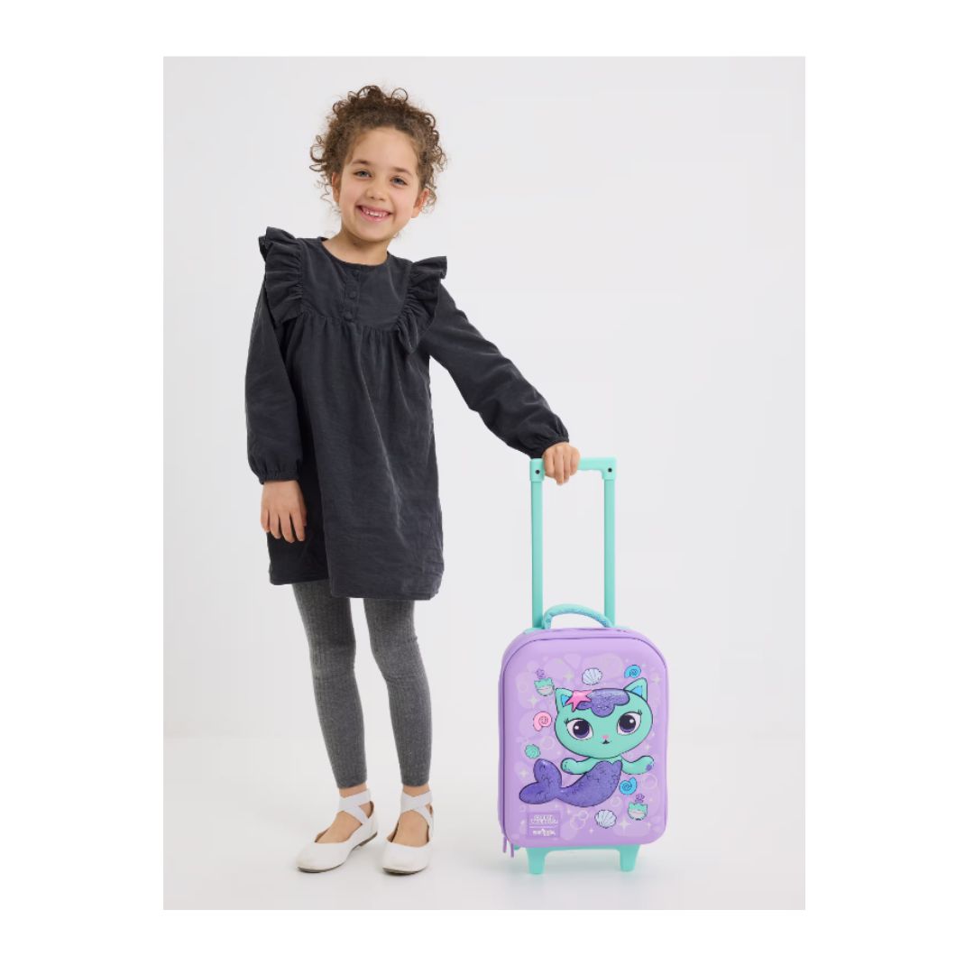 Smiggle: Gabby's Dollhouse Junior Hardtop Trolley Bag