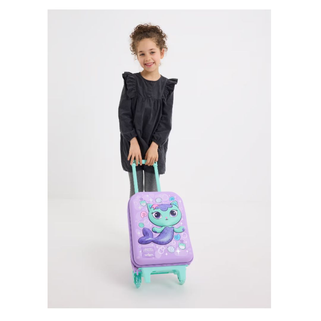 Smiggle: Gabby's Dollhouse Junior Hardtop Trolley Bag – Krazy
