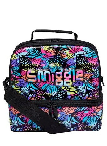 Smiggle Vivid Hardtop Lunchbox - Butterfly