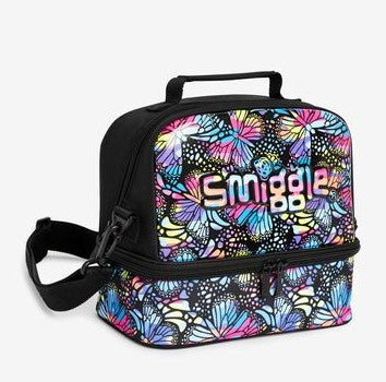 Smiggle Vivid Hardtop Lunchbox - Butterfly