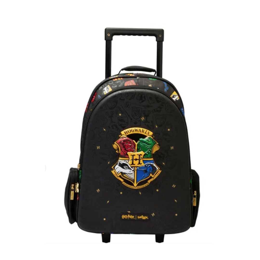 Smiggle: Harry Potter Trolley Backpack With Light Up Wheels