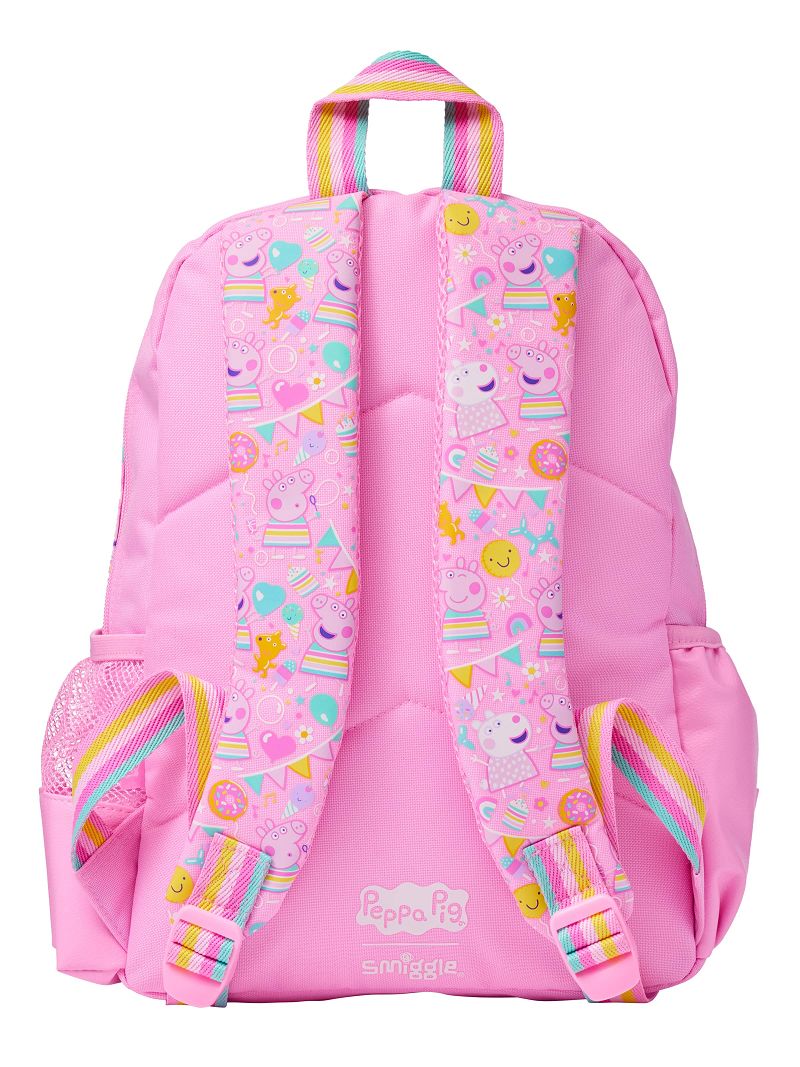 Smiggle: Peppa Pig Junior Character Backpack-Pink