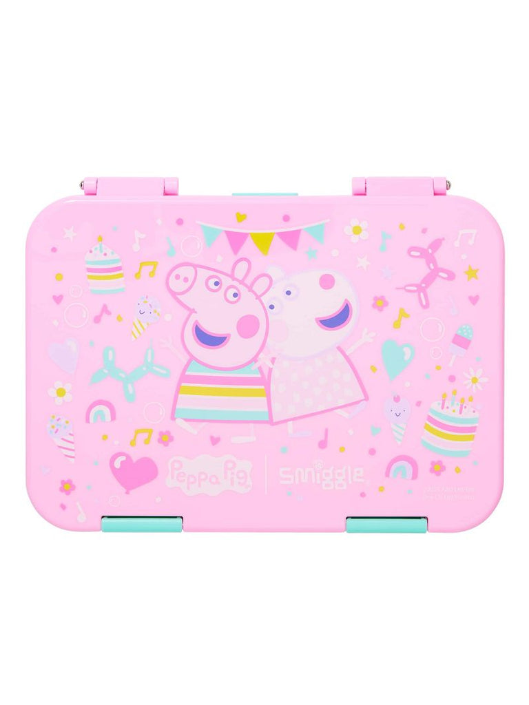Smiggle: Peppa Pig Medium Happy Bento Lunch Box