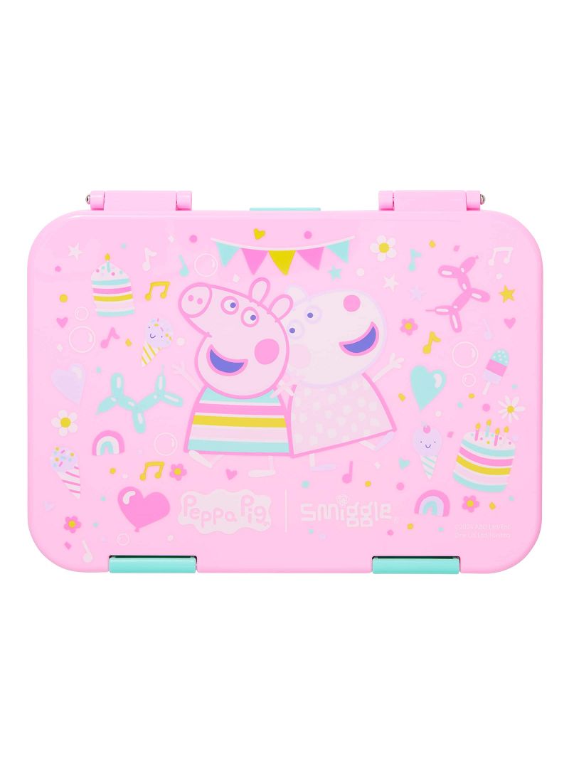 Smiggle: Peppa Pig Medium Happy Bento Lunch Box