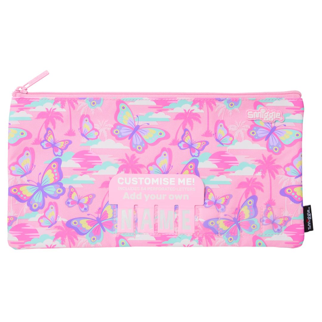 Smiggle Rush All Rounder Id Pencil Case - Pink