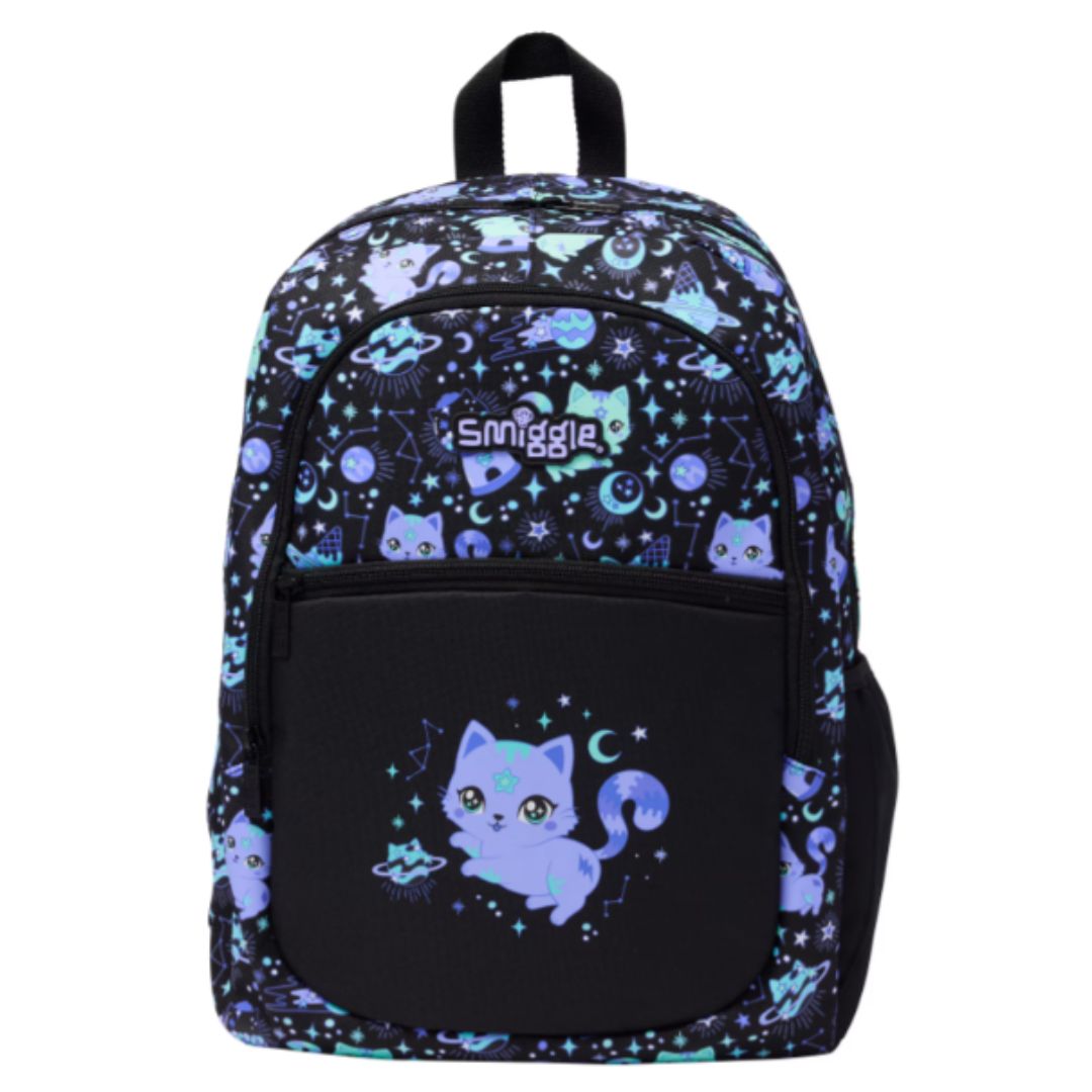 Smiggle Rush Classic Lite Backpack - Black