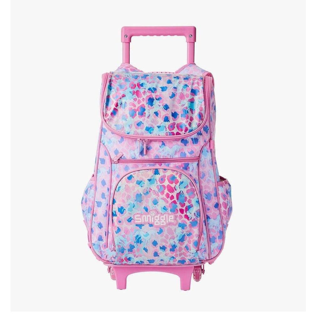 Smiggle: Trolley Backpack Mirage Pink