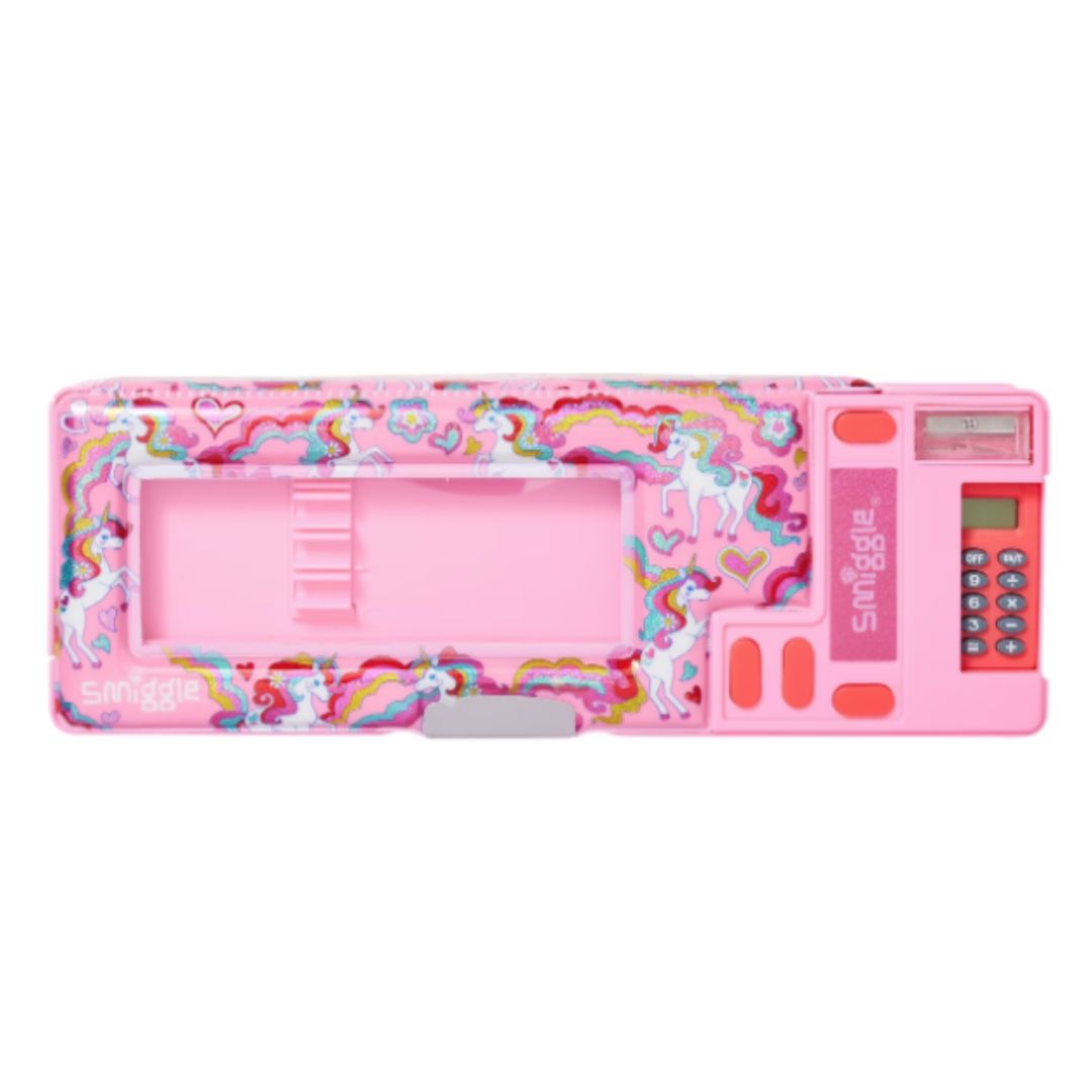 Smiggle: Wild Side Pop Out Pencil Case (Pink)