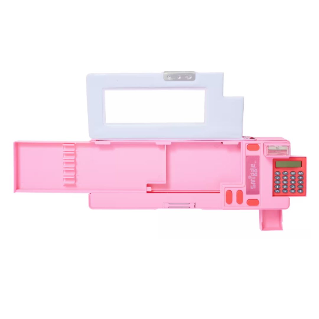 Smiggle: Wild Side Pop Out Pencil Case (Pink)