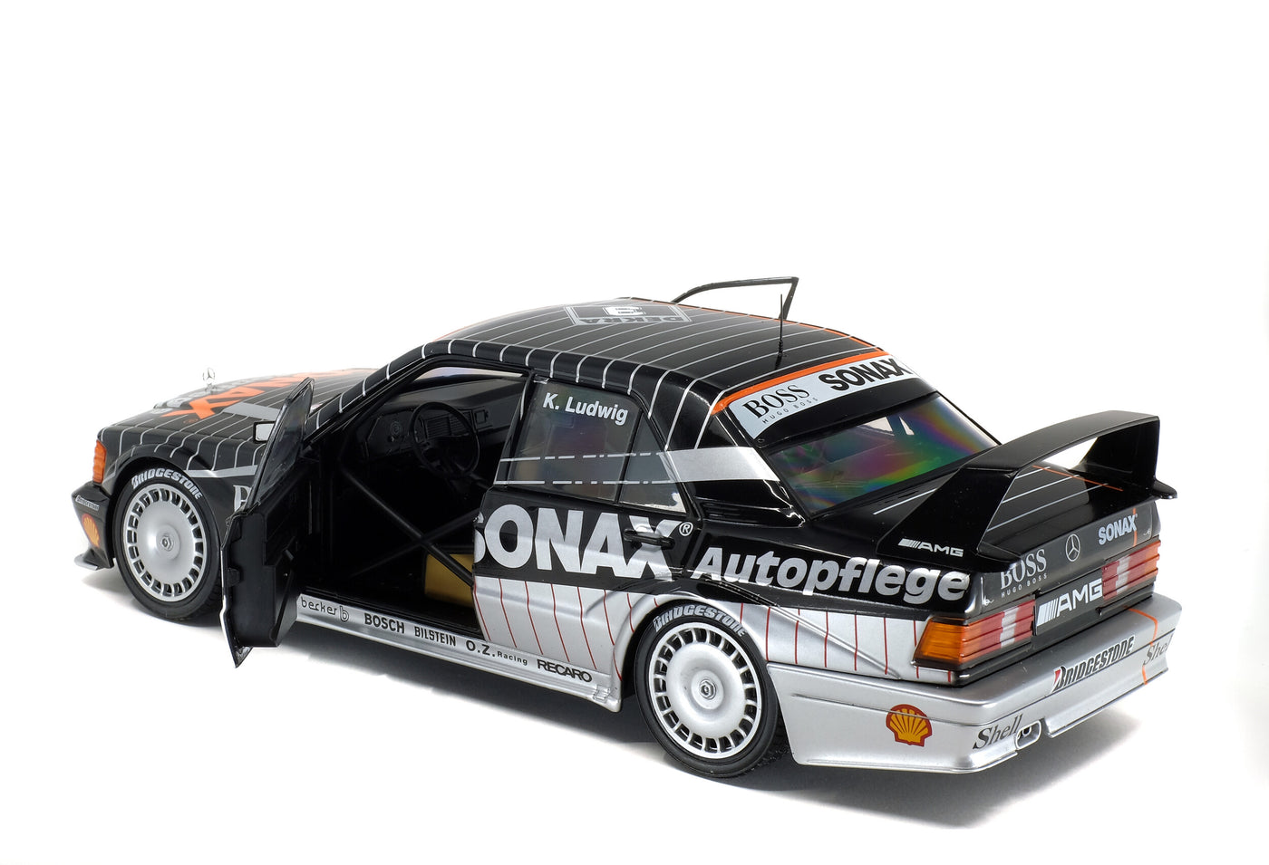 Solido: Mercedez-Benz 190 (W201) EVO II – DTM – 1992 – #3 K.LUDWIG (1:18)