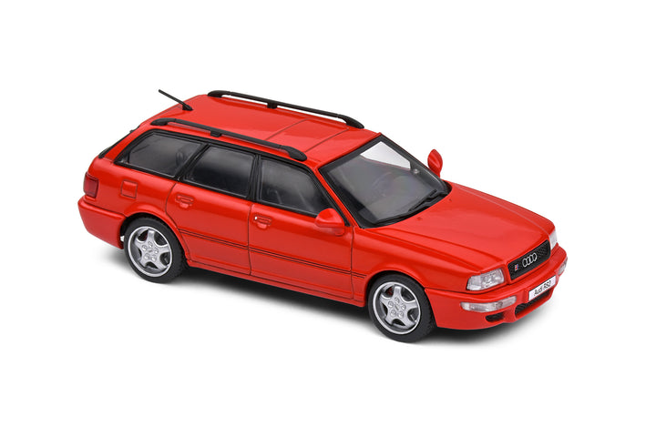 Solido: Audi Avant RS2 – Lazer Red – 1995 (Scale 1:43) – Krazy