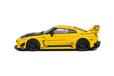 Solido: Nissan GTR35 LBWK Silhouette - Yellow -2019 (Scale 1:43)